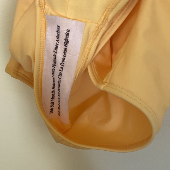 Shade & Shore Yellow One Piece Swimsuit - Picture 3 of 5